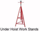 Under Hoist Work Stands